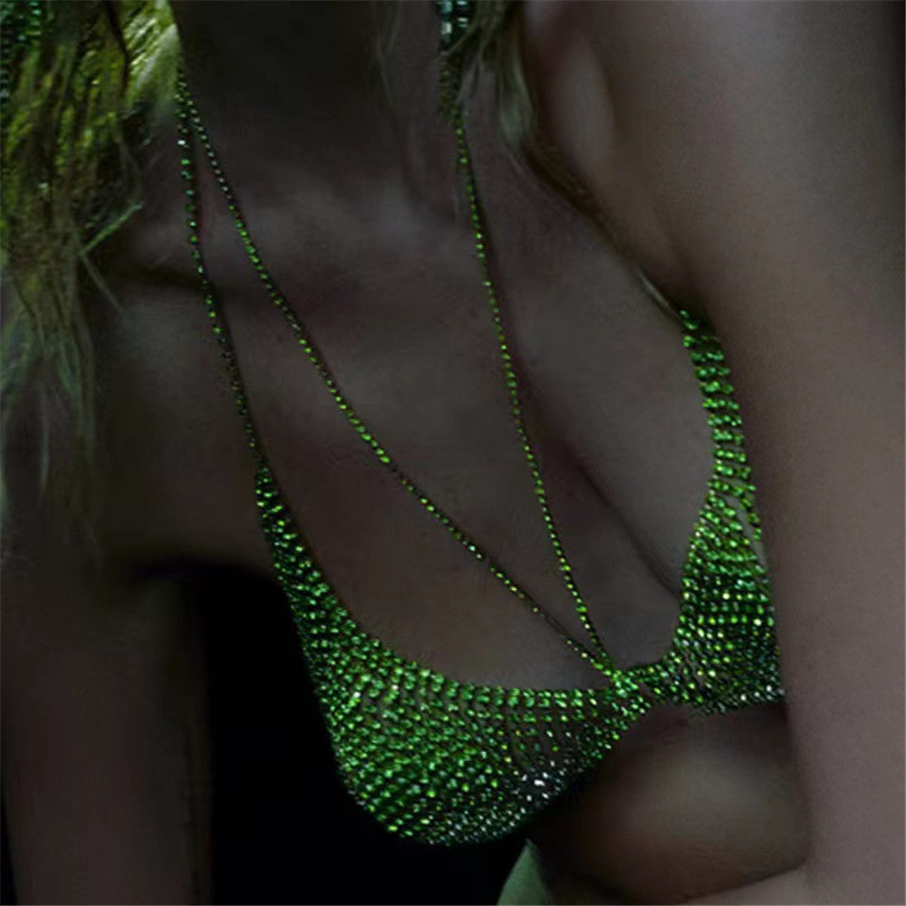 Rhinestone Green