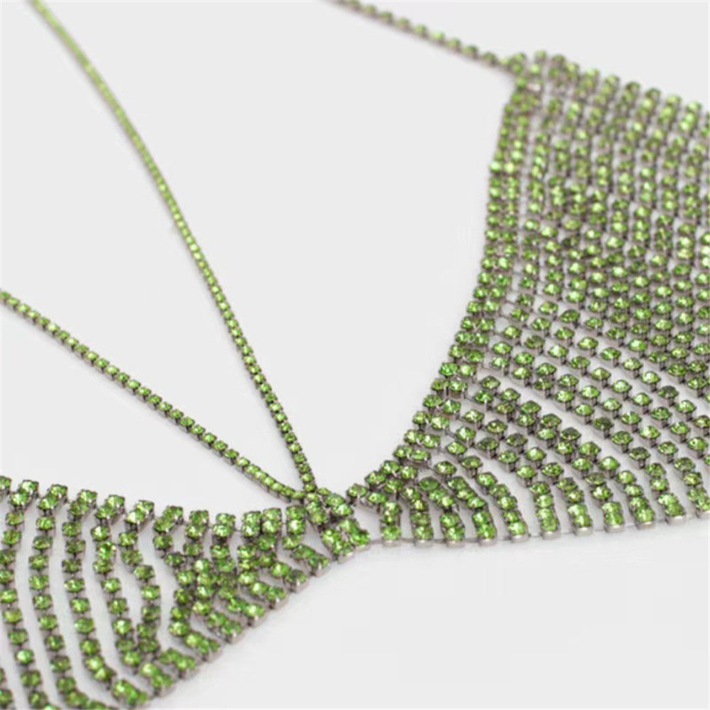 Rhinestone Green